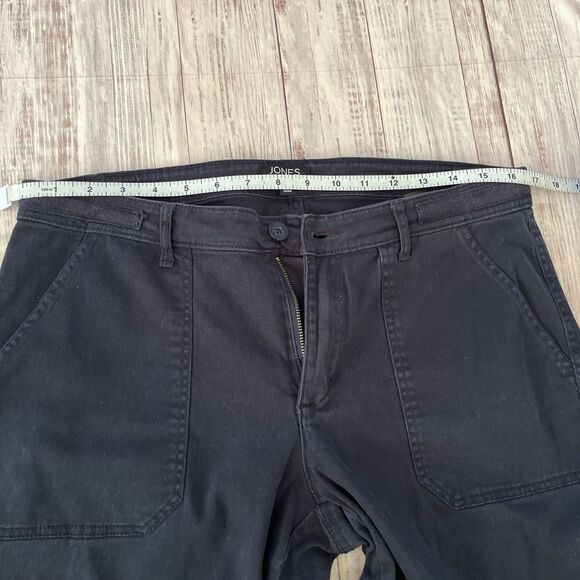 Jones New York The Chino Pants Women’s Cotton Spandex Blend Navy Blue size 10 - Picture 8 of 10